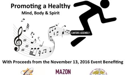 Cantors Chai 5K:  Promoting a Healthy Mind, Body & Spirit