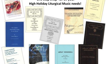‘One Stop Shop’ for your High Holiday Liturgical needs!