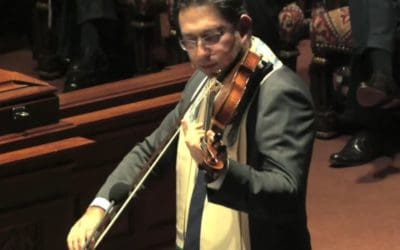 Cantor Mo Glazman singing “Chanukah:  Put the Lights in the Window”