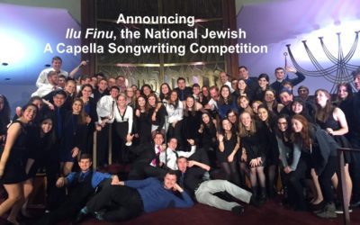 Calling all collegiate arrangers of Jewish A Cappella groups!