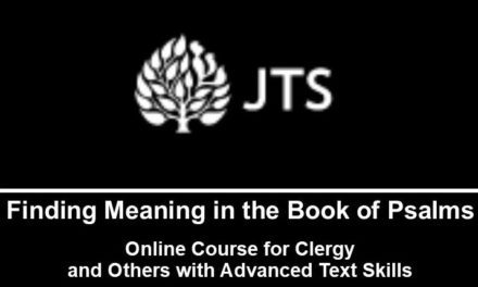 Online Course:  Finding Meaning in the Book of Psalms