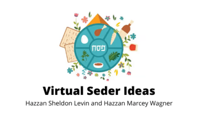 Virtual Seder Webinar Replay Now Available