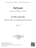 Psalm 150-Hal’luyah (Choral Arrangement)