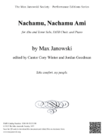 Nachamu, Nachamu Ami (Choral Arrangement)