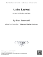 Ashira Ladonai (Choral Arrangement)