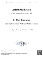 Avinu Malkeynu (Choral Arrangement)