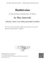 Hashkiveinu (solo)