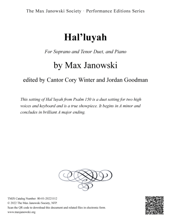 Hal’luyah (Solo)