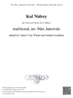 Kol Nidrey (Solo)