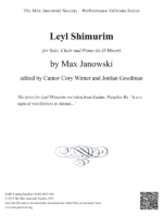 Leyl Shimurim (Choral)