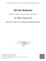 Sh’ma Koleynu (Solo)