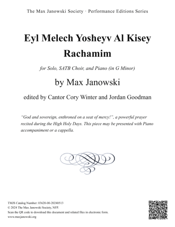 Eyl Melech Yosheyv Al Kisey Rachamim (Choral)